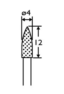 帶柄砂輪_412J