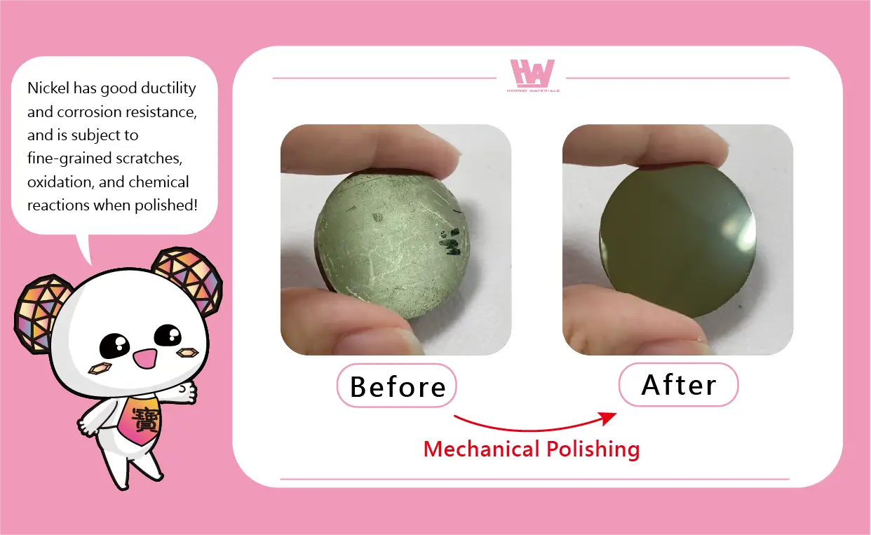Nickel Polishing Comparison