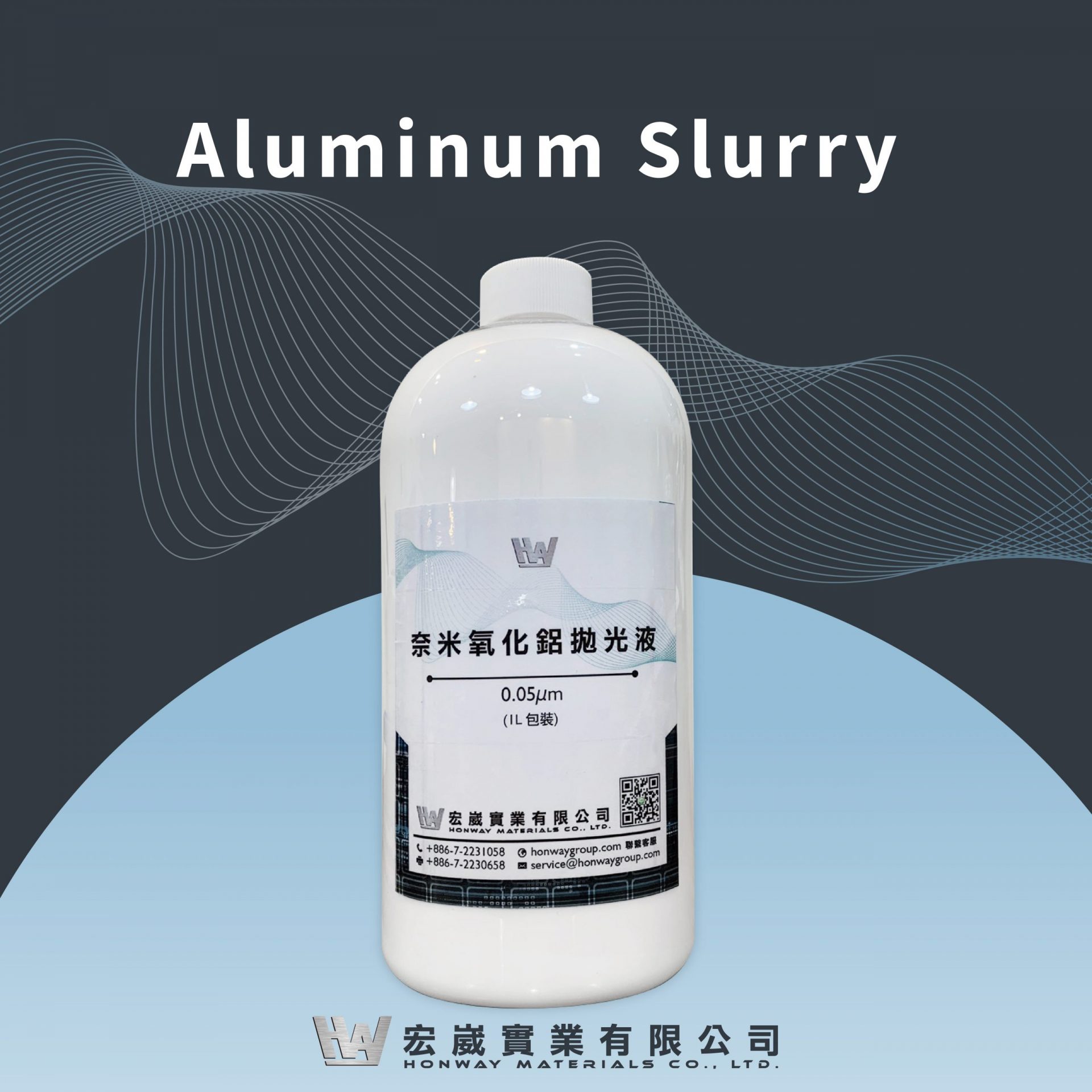Metallographic Aluminum Polishing Slurry