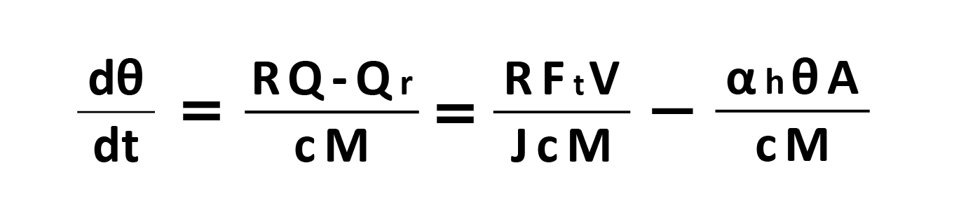 Grinding temperature formula
