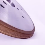 シリコンウェーハ面取り研削ホイール